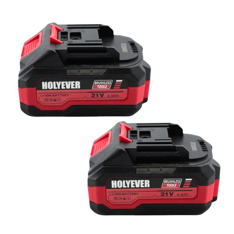 21V 6000mAh Lithium Battery 2-Pack for Cordless Tools, Compatible with Makita, Durable