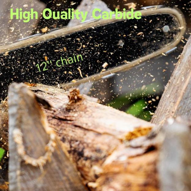 12" Chainsaw Chain 1/4-62-0.043, High Speed Steel Replacement