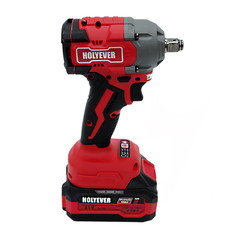 550N·m Brushless Cordless Impact Wrench, 1/2" Chuck,  with 2x6.0Ah Makita 21V Li-Ion Batteries