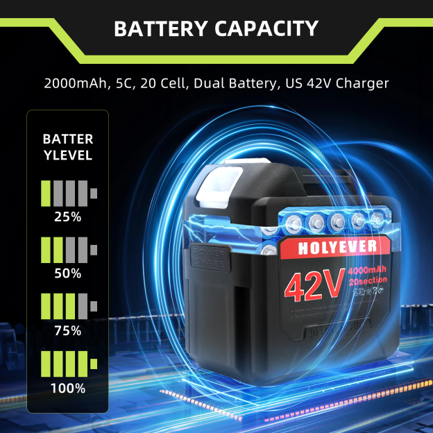 HOLYEVER 42V 16-Inch Brushless Cordless Chainsaw-Holyever