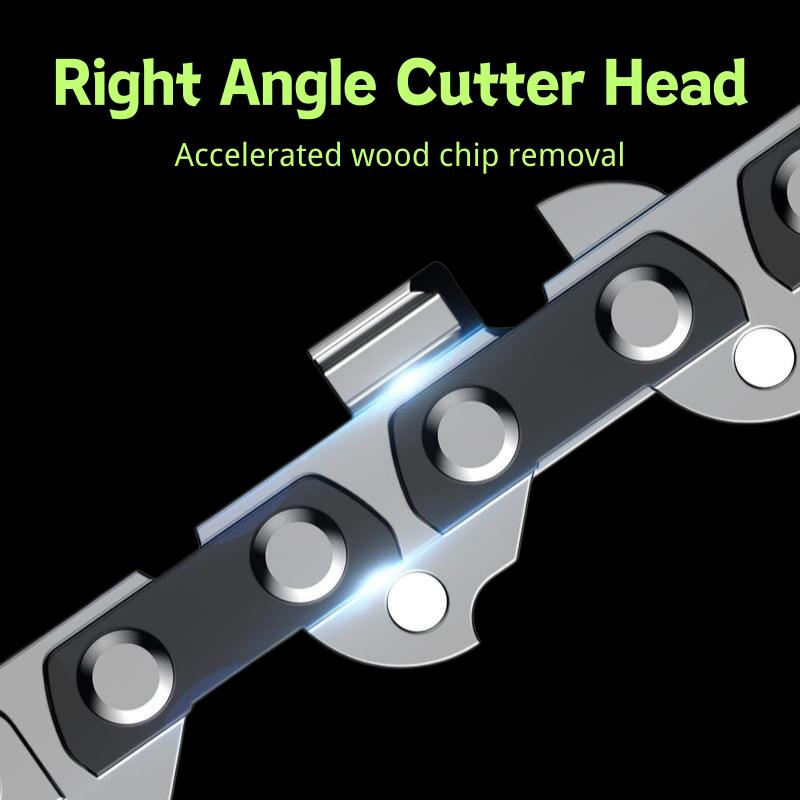 12" Chainsaw Chain 1/4-62-0.043, High Speed Steel Replacement