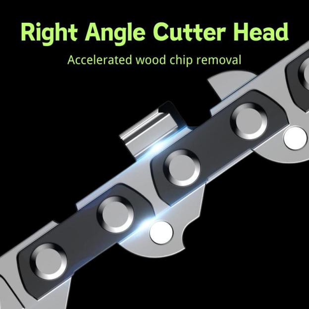 12" Chainsaw Chain 1/4-62-0.043, High Speed Steel Replacement