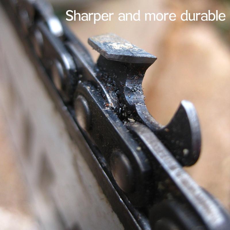 12" Chainsaw Chain 1/4-62-0.043, High Speed Steel Replacement