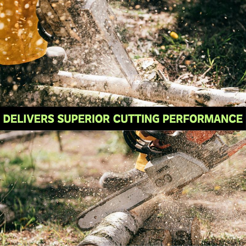 16" Chainsaw Replacement Chain, Universal High Carbon Steel