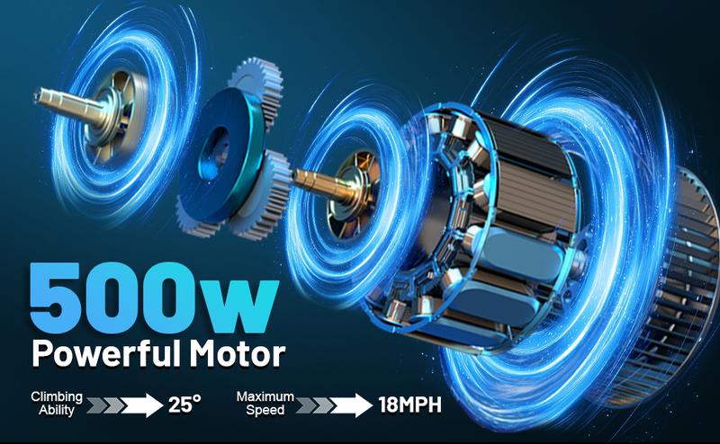 ASKMY E14 Folding Electric Bike for Adults | 48V 500W Motor | 14" Lightweight City Commuter | Up to 18MPH | 10Ah Battery Option | UL2849 Certified | bicicleta electrica urbana