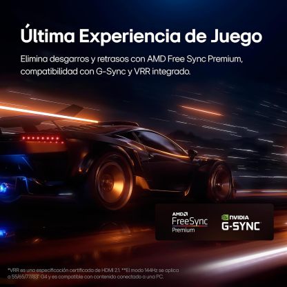 LG Pantalla OLED EVO 55 Pulgadas 4K Smart TV 2024 ThinQ AI OLED55C4PSA