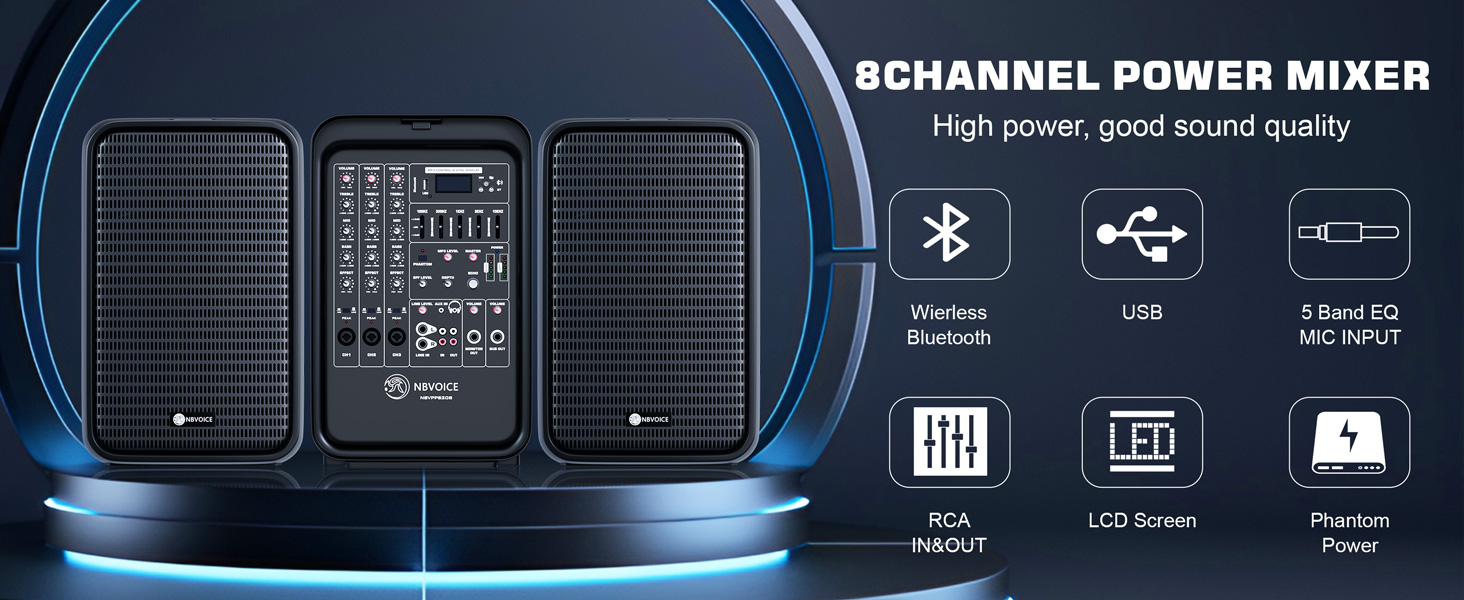 altavoz bluetooth pa