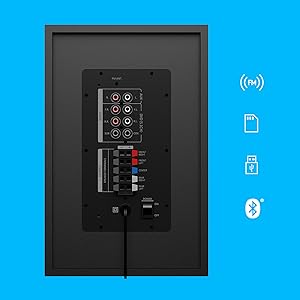 Z607, Bocina bluetooth, Home theater, Logitech, Bocina Logitech, Teatro en casa, Bocina 5.1
