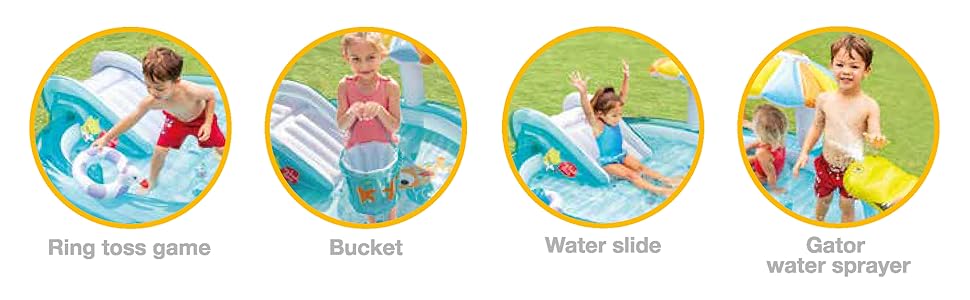 Pulverizador de piscina para niños
