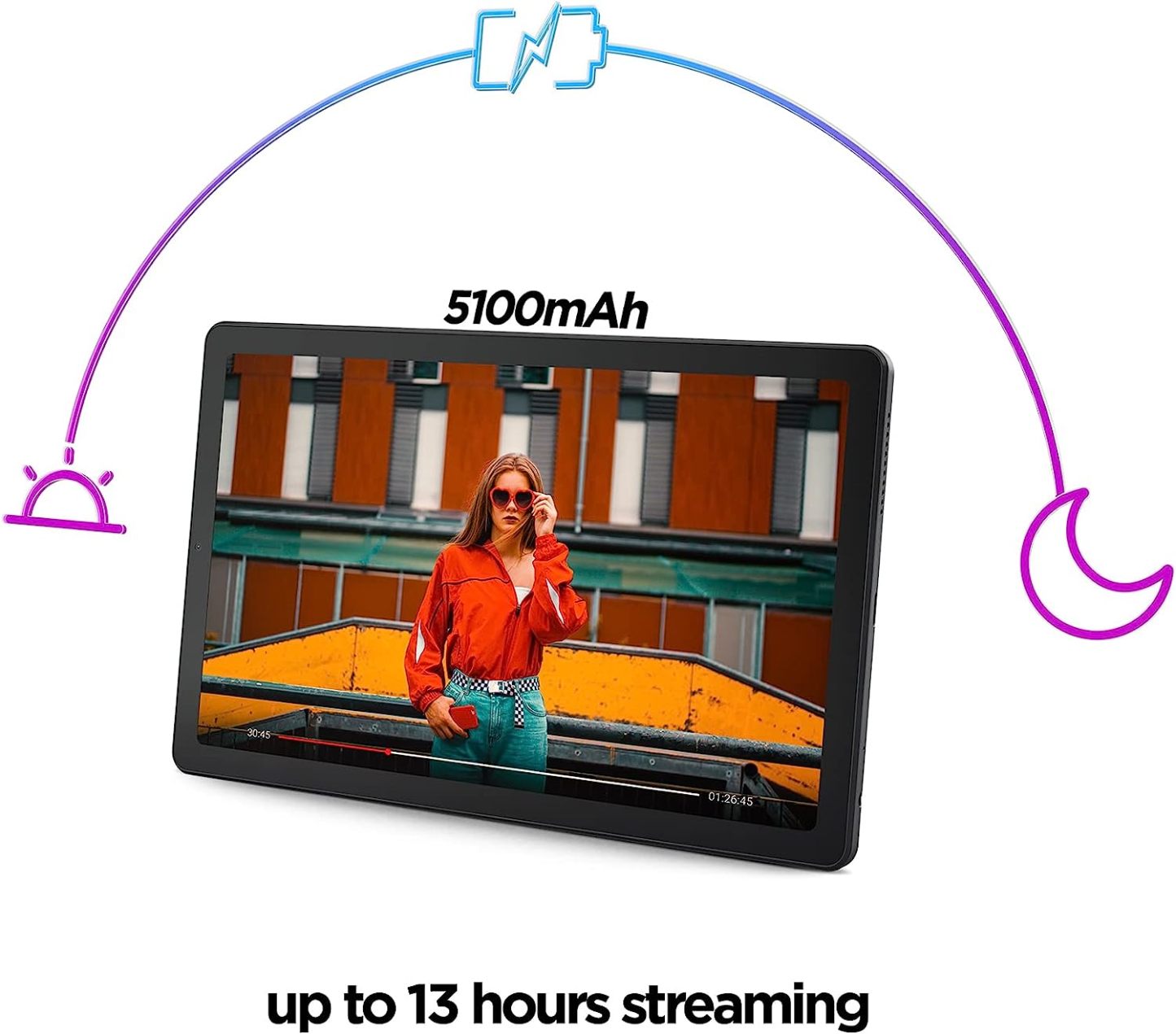 Lenovo Tab M9-2023 - Tablet - Batería de Larga duración - 9" HD - Cámara Frontal de 2MP y Trasera de 8MP - Memoria de 3GB - Almacenamiento de 32GB - Android 12 o Posterior - Funda Folio incluida