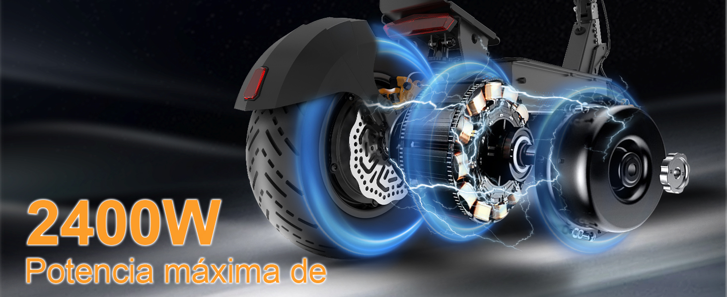 Motor potente Potencia m&aacute;xima 2400W