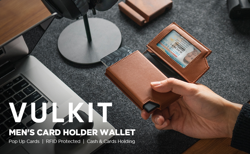 VULKIT cartera para hombre