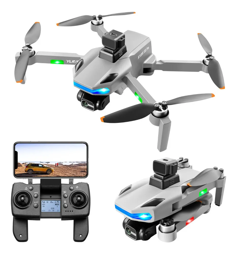 2025 Dron S135 Max Gps Professional 8k Con Cámara Dual Hd,