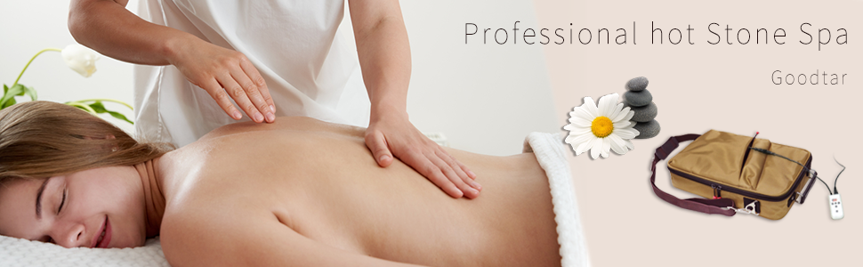 calentador de spa profesional de piedra caliente