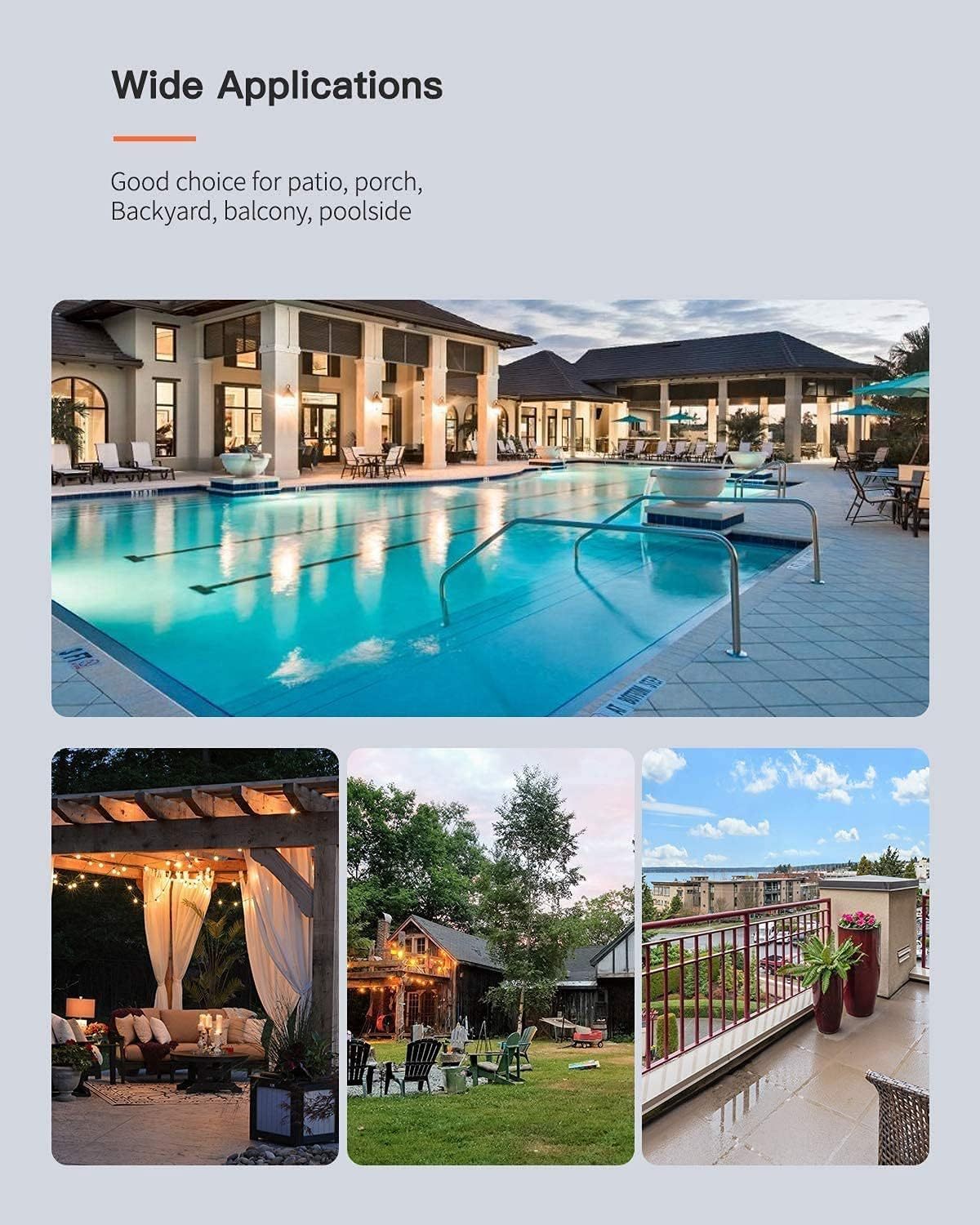 FDW - Juego de Muebles de Patio para Exteriores, Muebles de Mimbre para sillas de ratán con Mesa de Centro para Patio, Patio, césped, Porche, Piscina, balcón, Negro y Beige