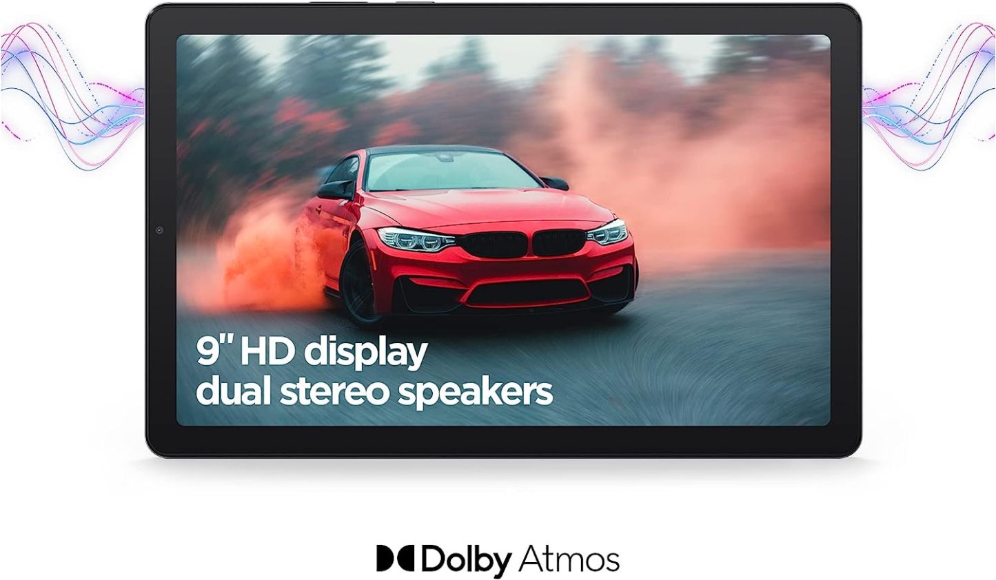Lenovo Tab M9-2023 - Tablet - Batería de Larga duración - 9" HD - Cámara Frontal de 2MP y Trasera de 8MP - Memoria de 3GB - Almacenamiento de 32GB - Android 12 o Posterior - Funda Folio incluida