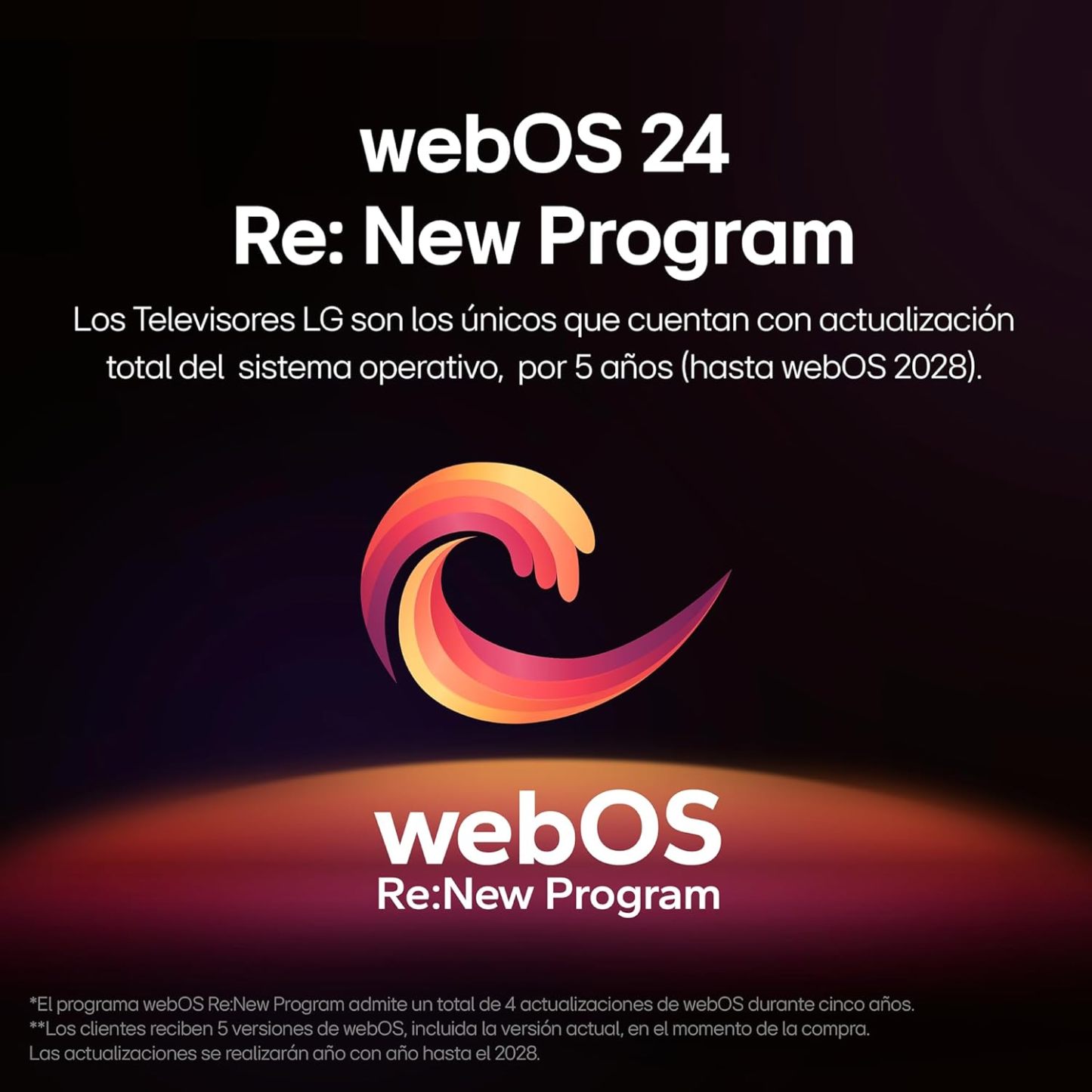 LG Pantalla OLED EVO 55 Pulgadas 4K Smart TV 2024 ThinQ AI OLED55C4PSA