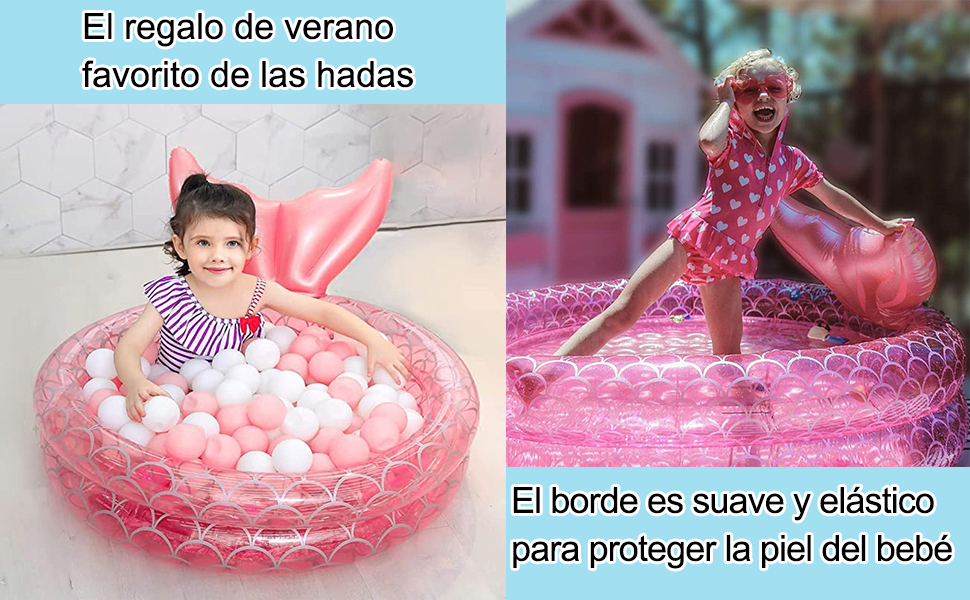 piscina infantil para niños,piscina para interiores y exteriores,albercas para niños(35 pulgadas)