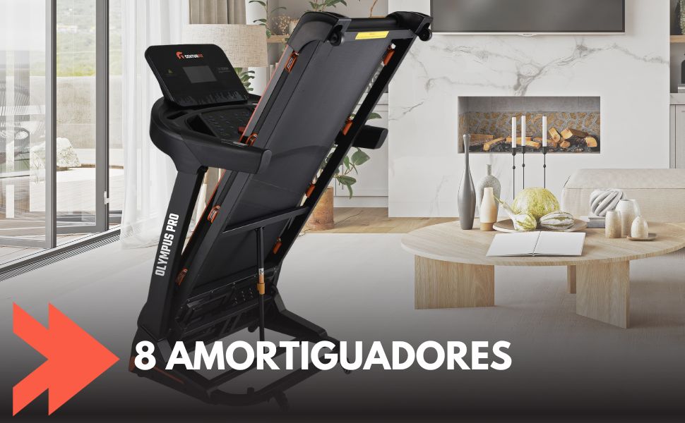 caminadora 3.5 HP Inclinacion Automatica Bluetooth Treadmill Caminadora Electrica Profesional 