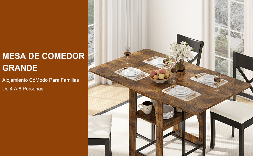 Mesa Plegable de Comedor