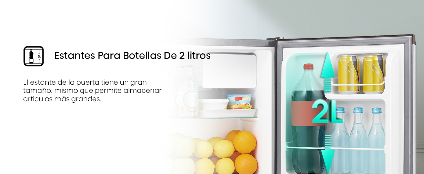 Estantes para botellas de 2 litros