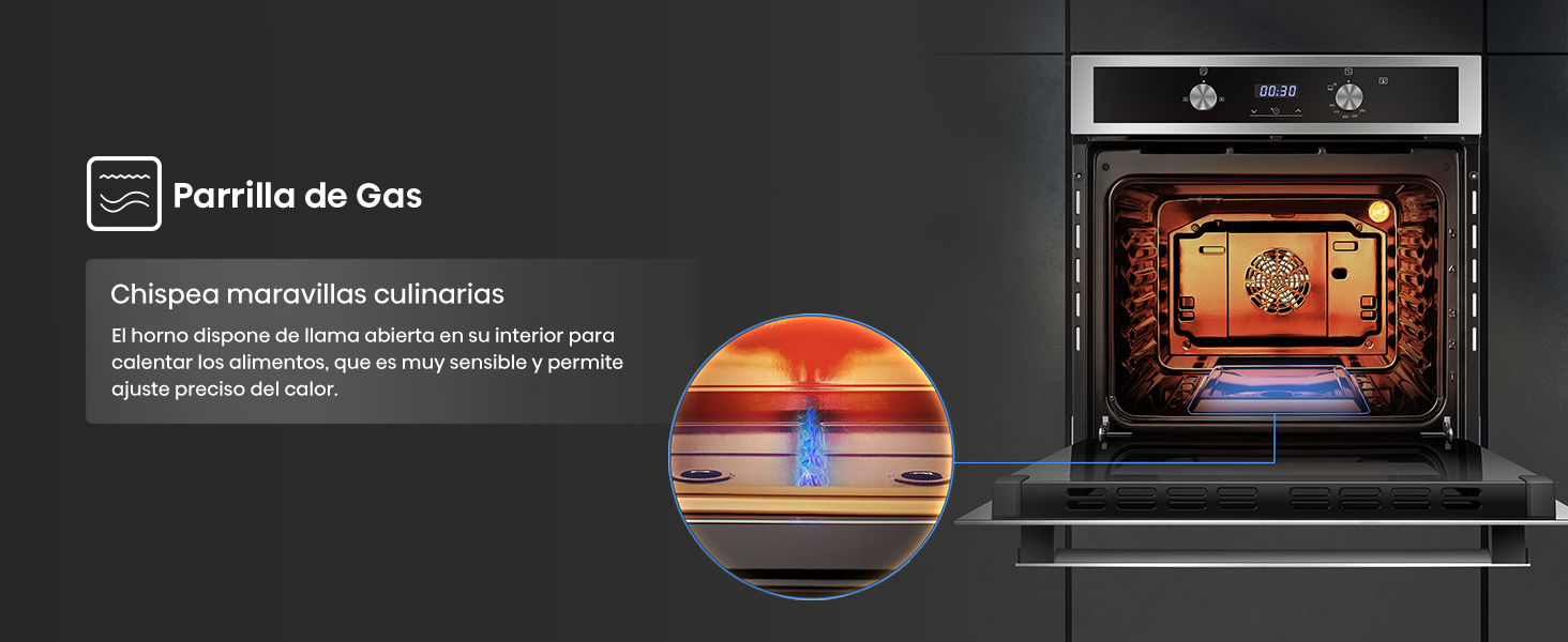 Parrilla de gas