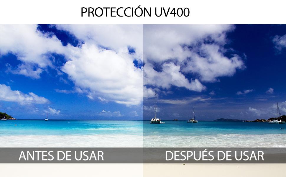 Contraste de luz polarizada
