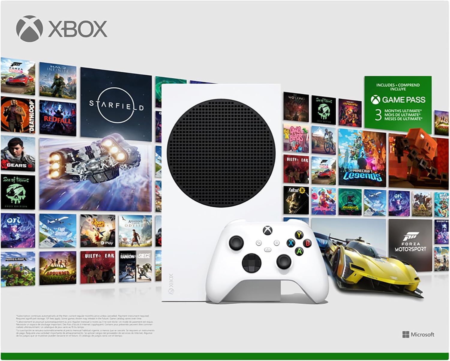 Microsoft | Consola Xbox Series S con 3 meses de Game Pass incluidos - Edition