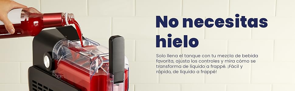 Chefman Slushie, raspados, sabor, calor, slushee, 