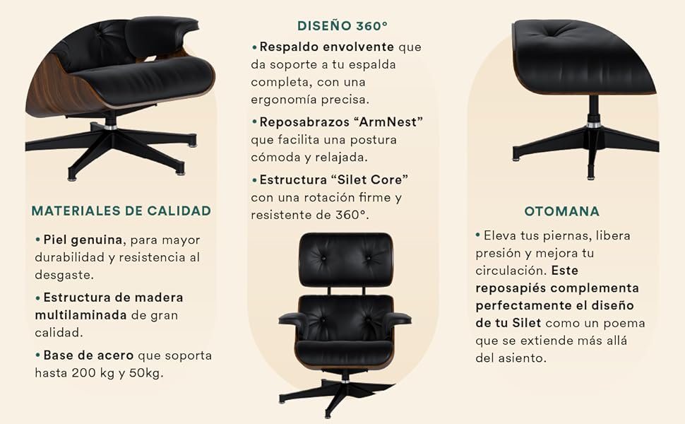 Silet Mubson Sillon Lounge