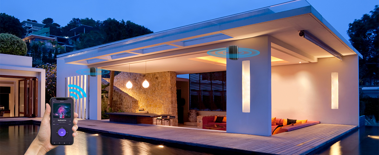 bocinas exterior bluetooth