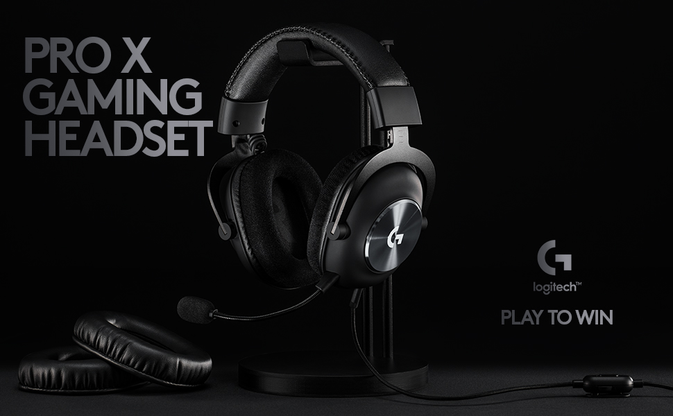 PRO X Gaming Headset, Logitech G PRO, Diadema Gaming, Audífonos Gamers, Audífonos 7.1