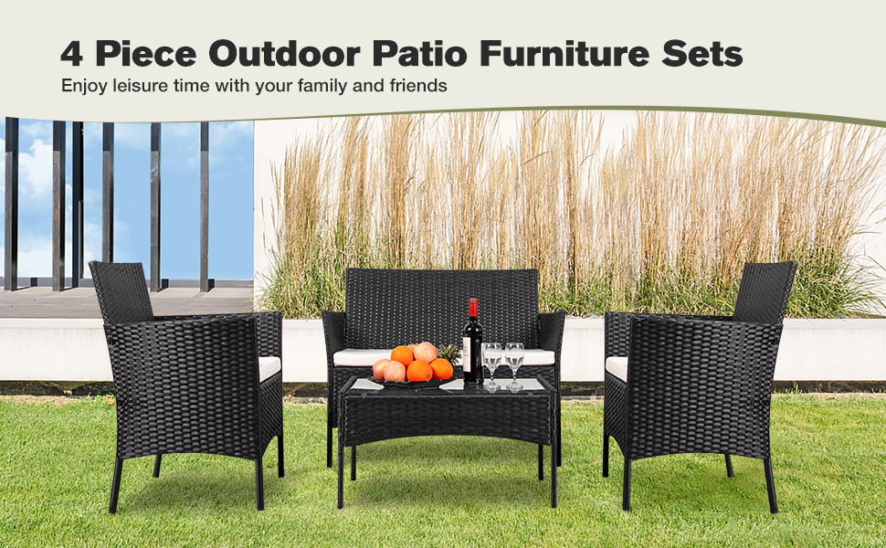  4 muebles de exterior