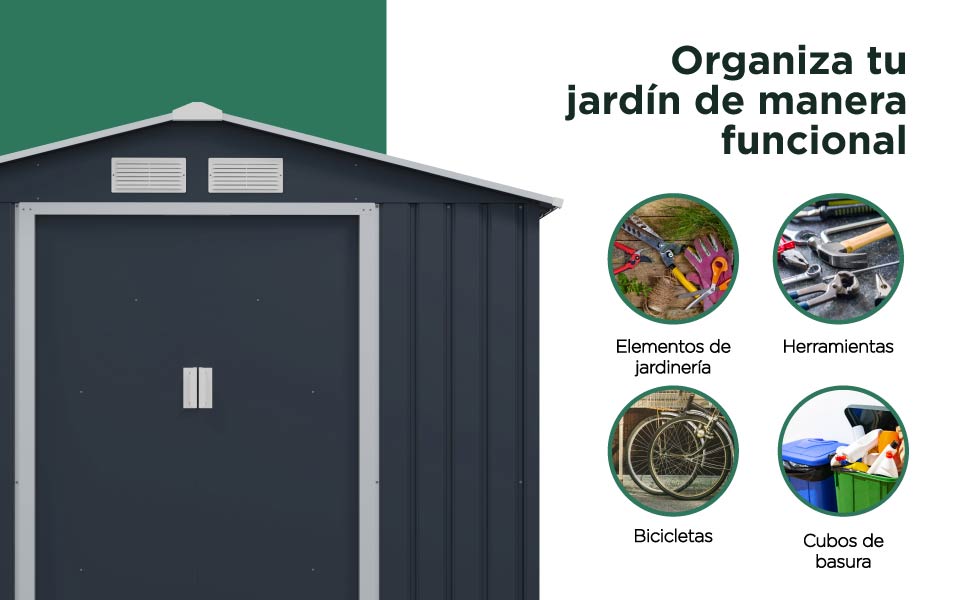 cobertizo, cobertizo de jardin