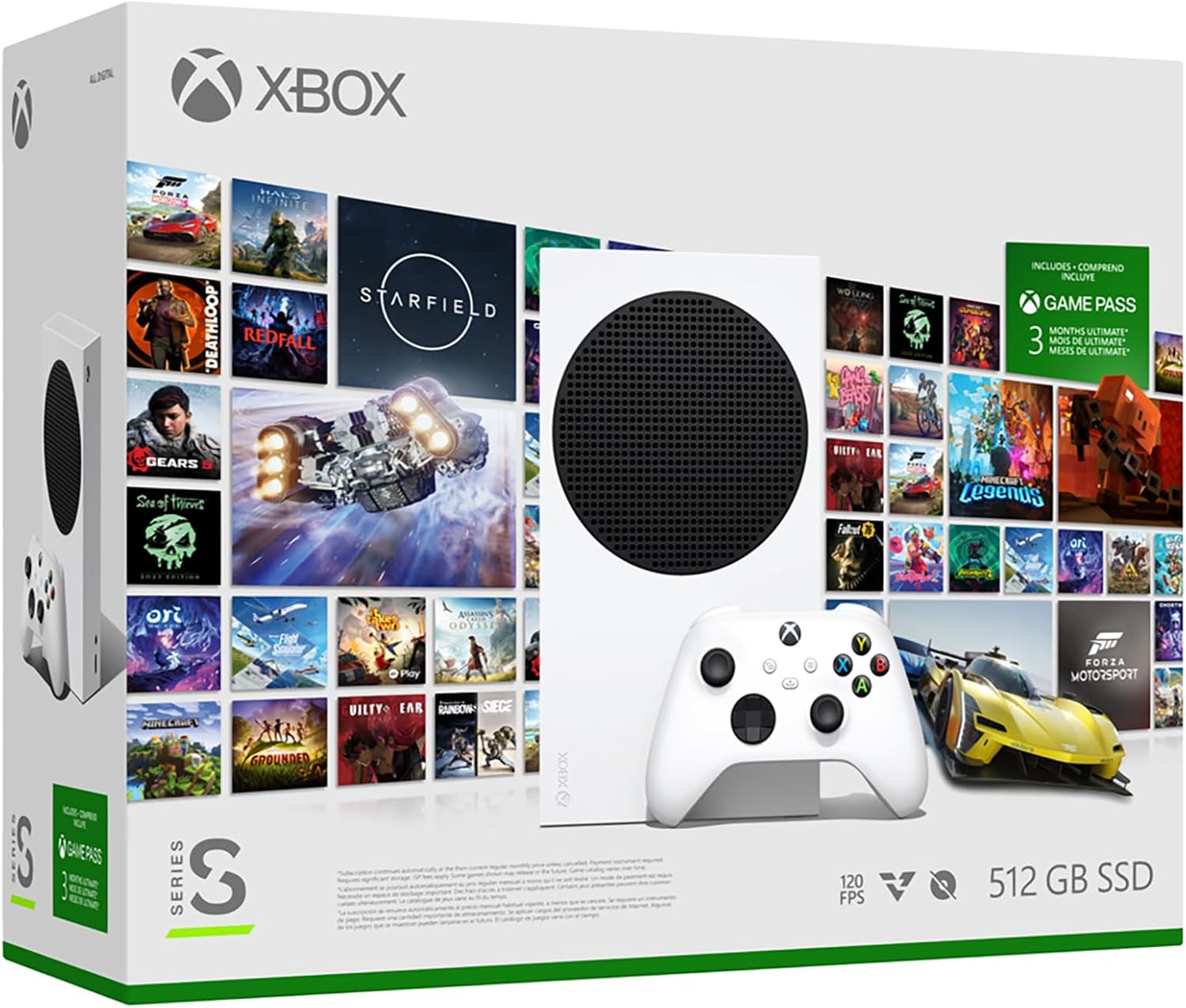 Microsoft | Consola Xbox Series S con 3 meses de Game Pass incluidos - Edition