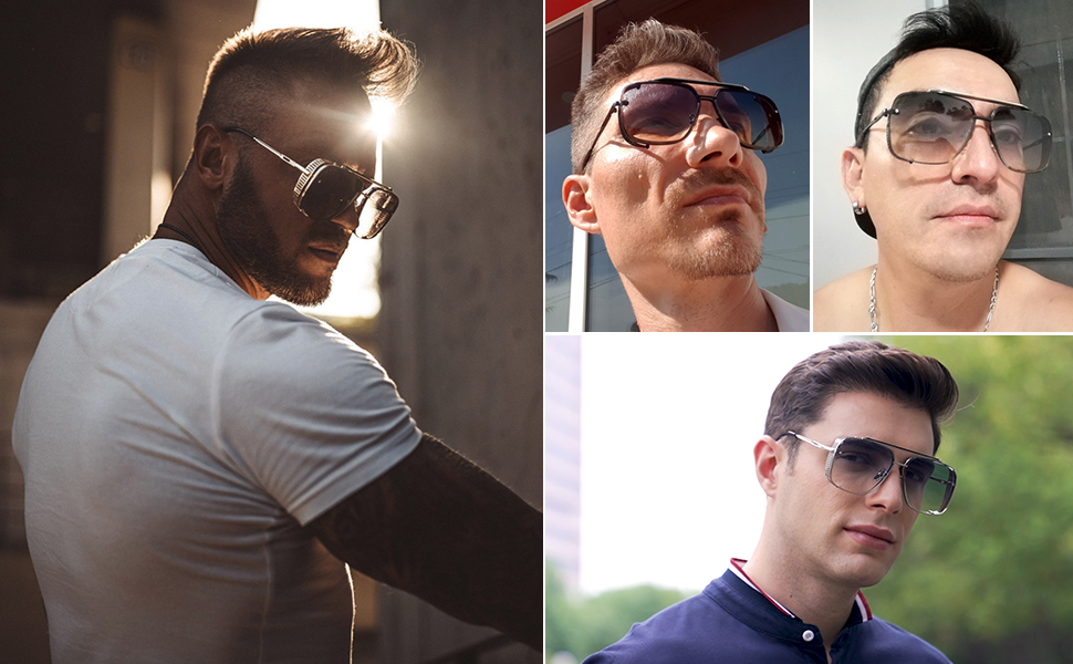 Gtand Oversized Steampunk Style Sunglasses