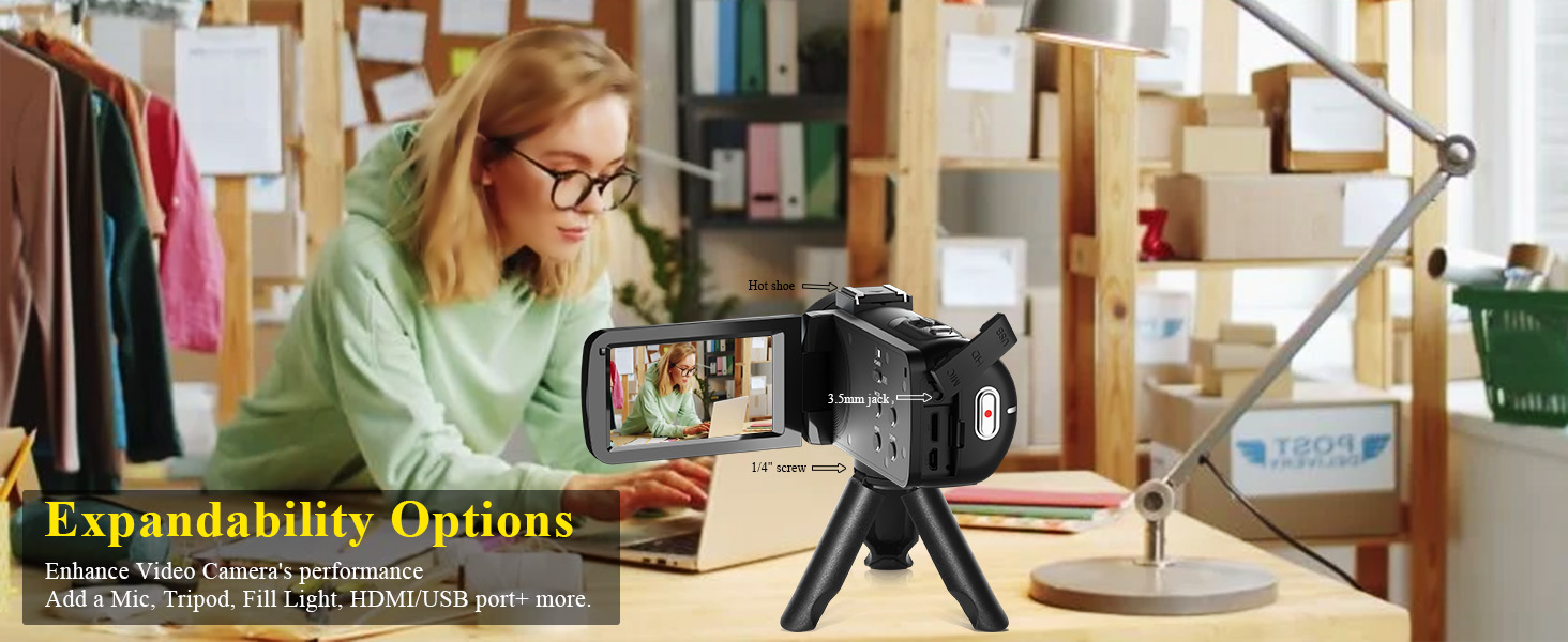 Grabadora de video con control remoto