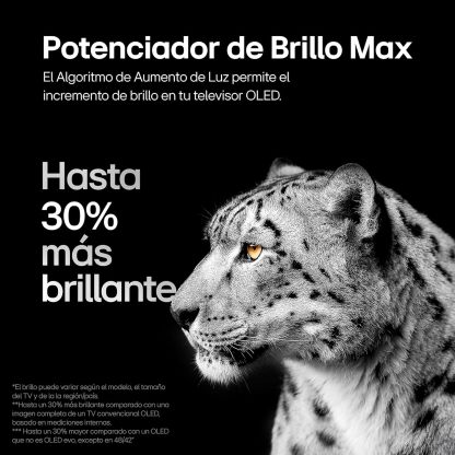 LG Pantalla OLED EVO 55 Pulgadas 4K Smart TV 2024 ThinQ AI OLED55C4PSA