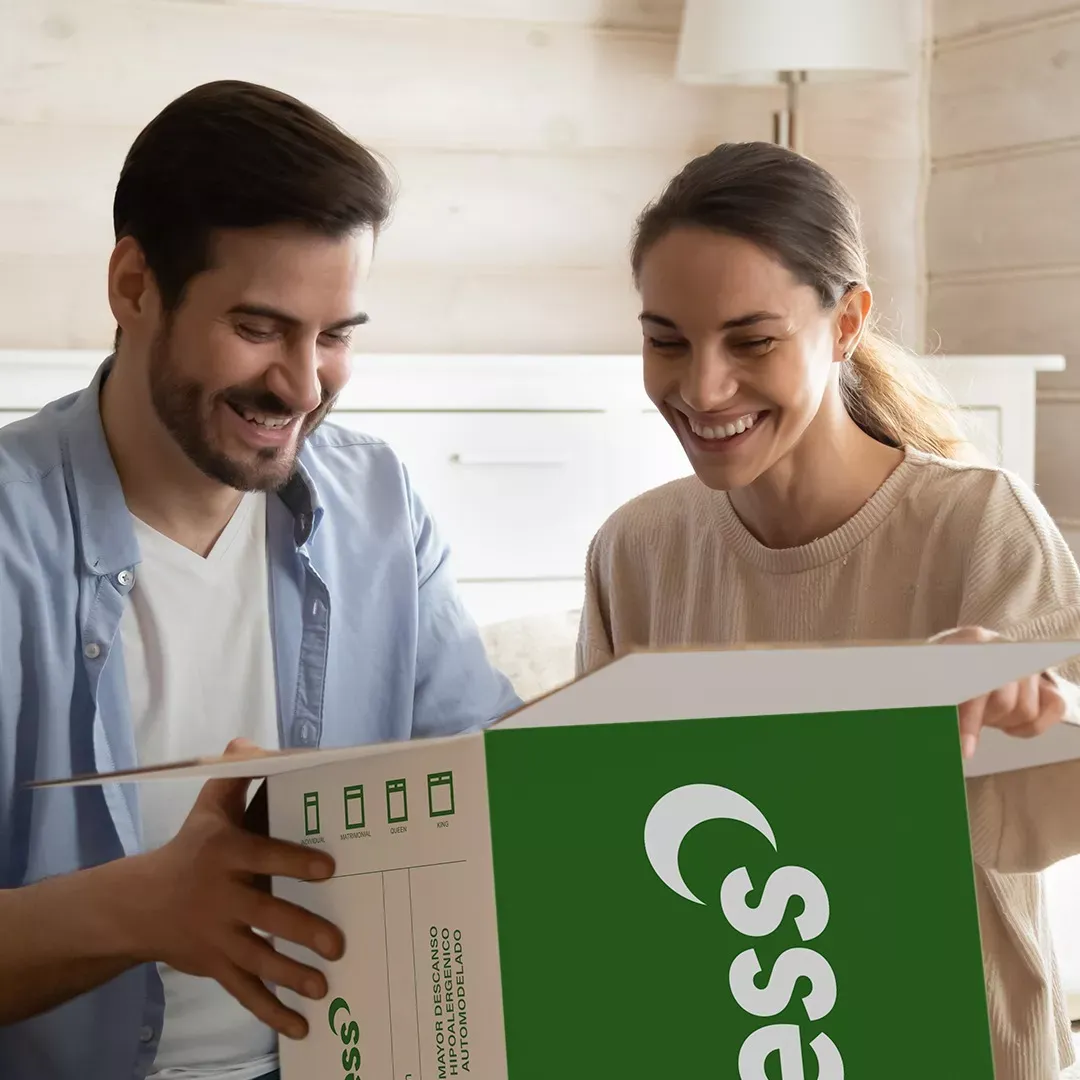 Colchon Queen Size Bio Cotton Memory Foam Bio Mattress Color Blanco