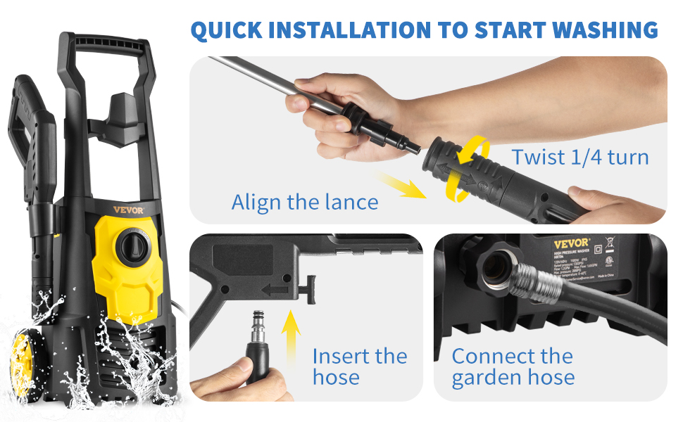 electric power washer 2000 psi