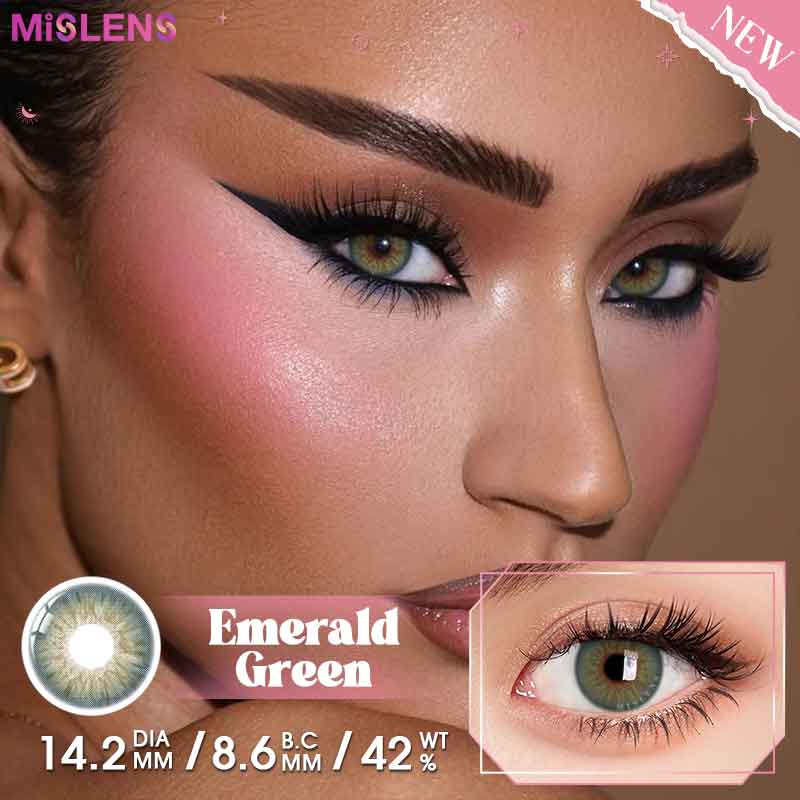 【New】Mislens Emerald Green