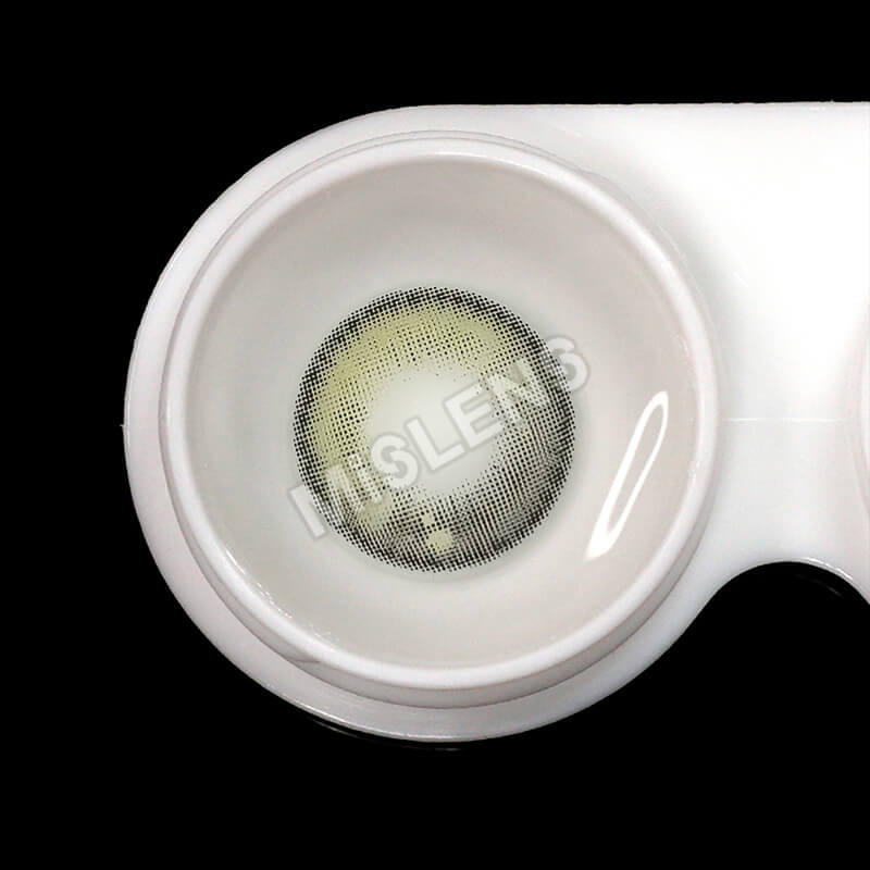 【Prescription】Mislens Girl Tears Brown color contact Lenses for dark brown eyes