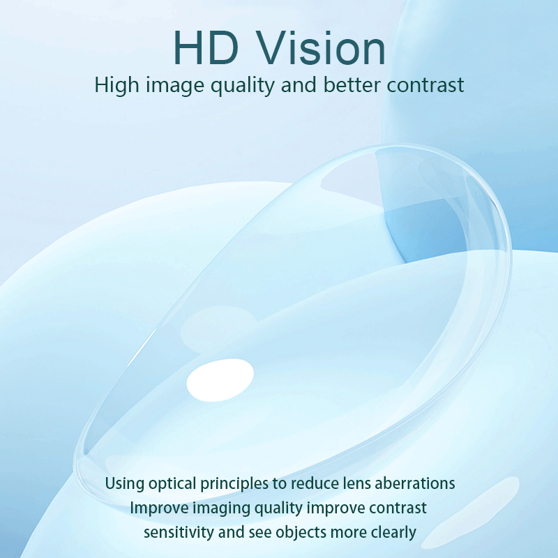 【Prescription】Mislens 30Pcs Clear Daily Contacts color contact Lenses for dark brown eyes