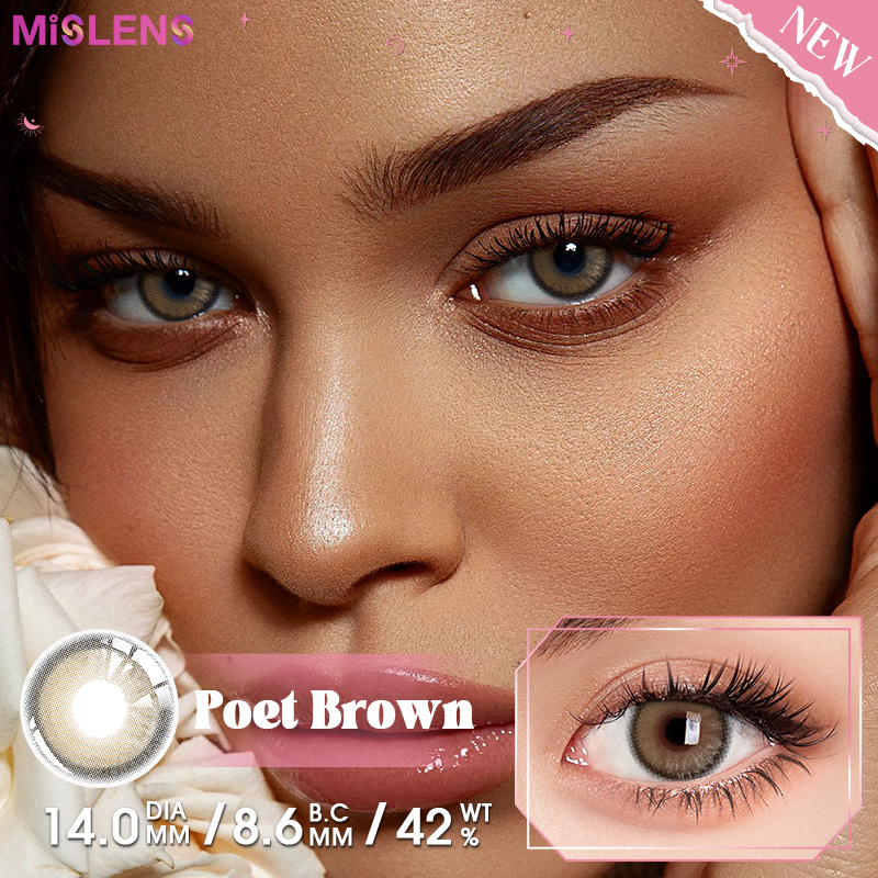 【Prescription】Mislens Poet Brown