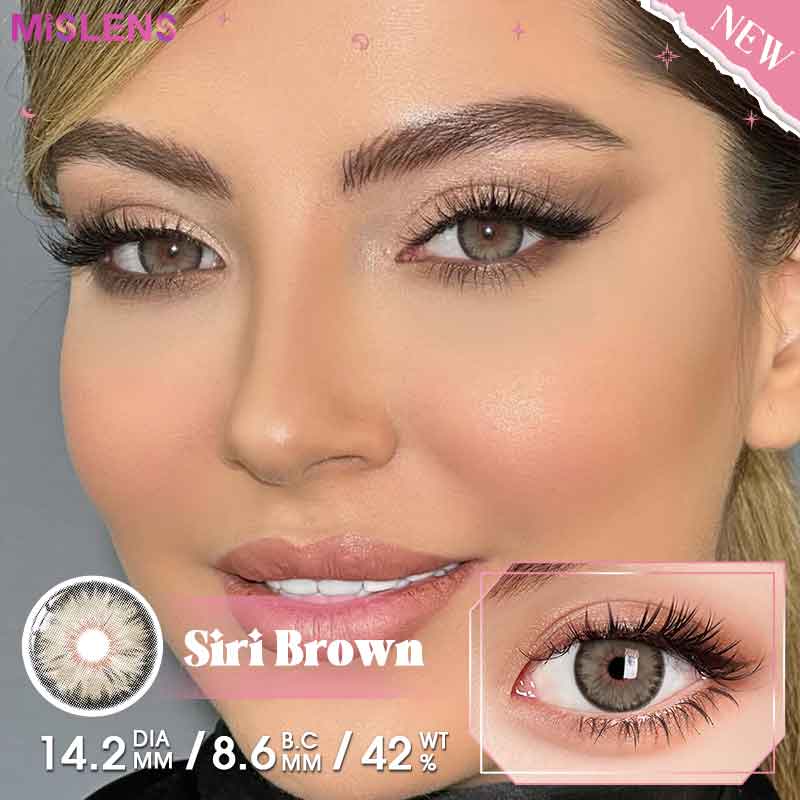 【New】Mislens Siri Brown
