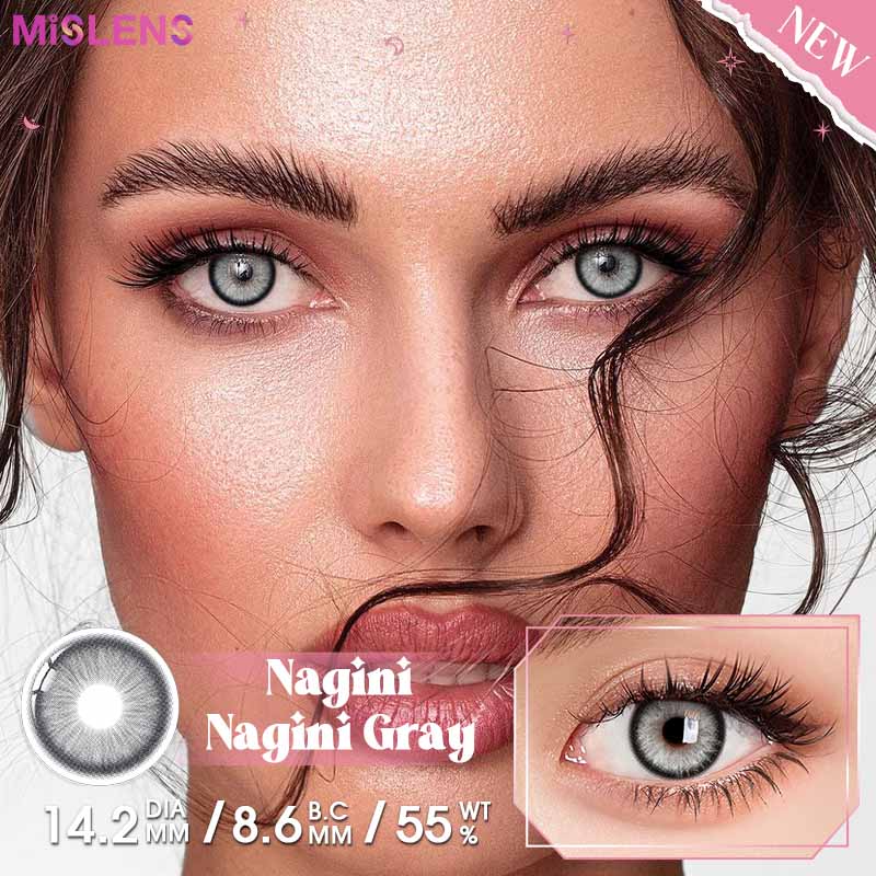 【New】1 Day 2 Pcs | Nagini Gray Prescription Trial