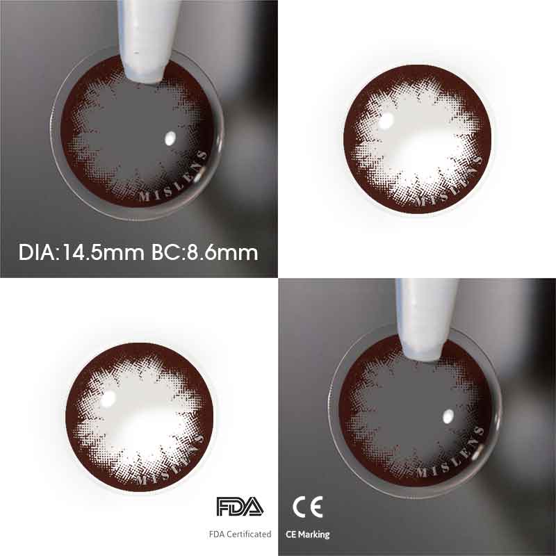 【New】 Mislens Big eyes COFFEE