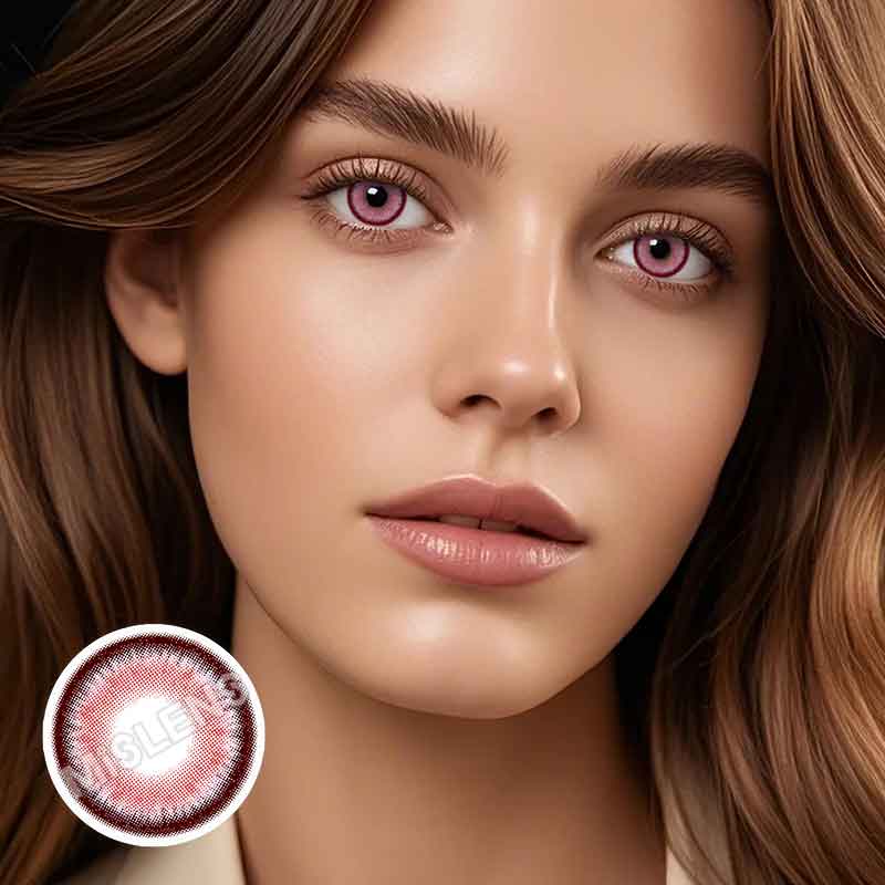 【Prescription】Mislens Anime Pink