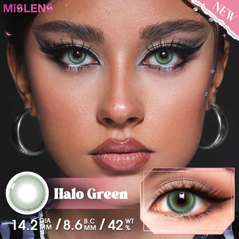 【New】Mislens Halo Green