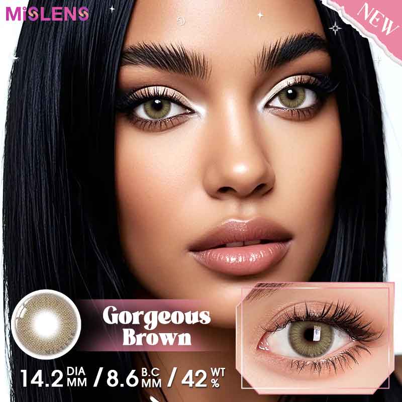 【New】Mislens Gorgeous Brown